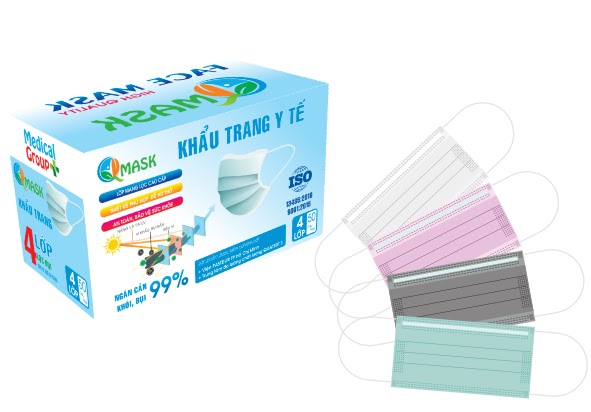 Khẩu trang y tế 4 lớp